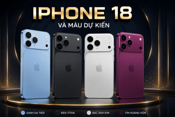 Nếu bảng Màu iPhone 18 
