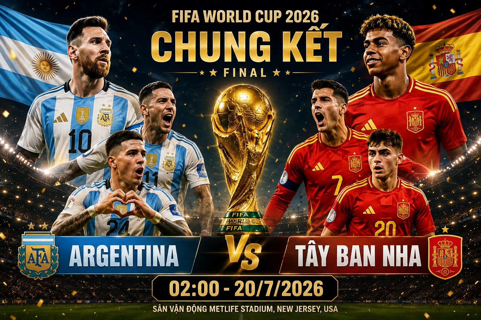 CHUNG KẾT WORLD CUP 2026