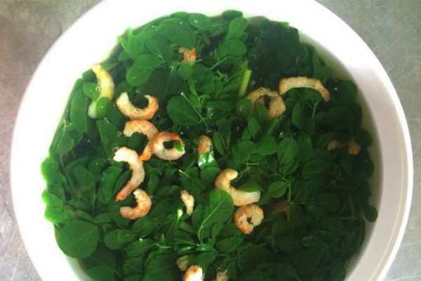 Canh Rau Ngót Nấu Tôm Khô